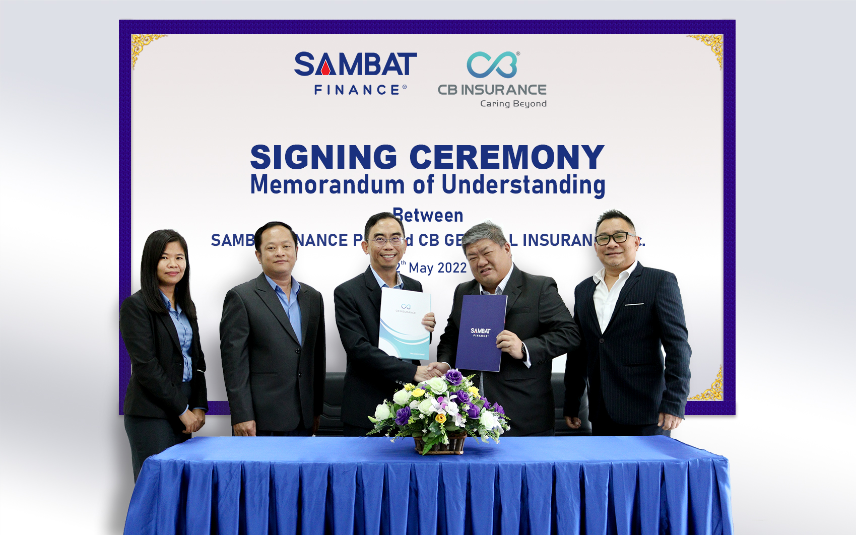 SAMBAT Finance signs MOU with CB General Insurance Plc for provision of insurance services