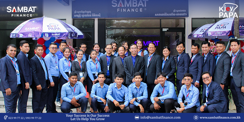 Pur Senchey Chao Chau 1 Branch Grand Opening by SAMBAT Finance Plc.