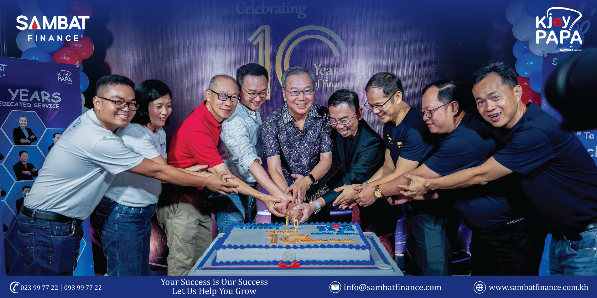 Celebrating 10 Years of Financial Inclusion by SAMBAT Finance